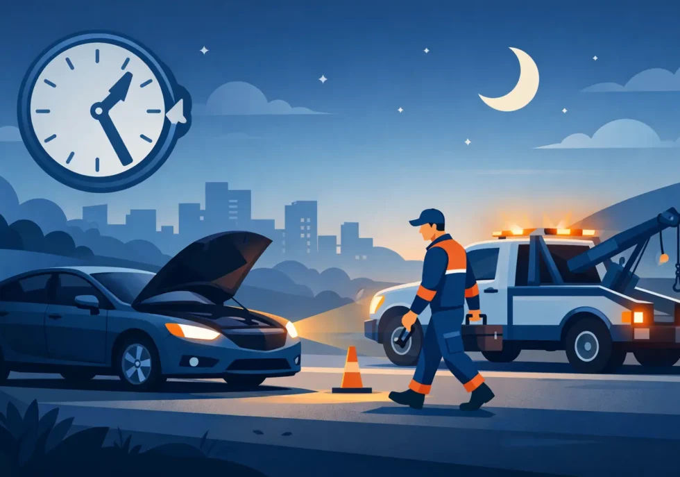 24 Hour Roadside Assistance That Shows Up