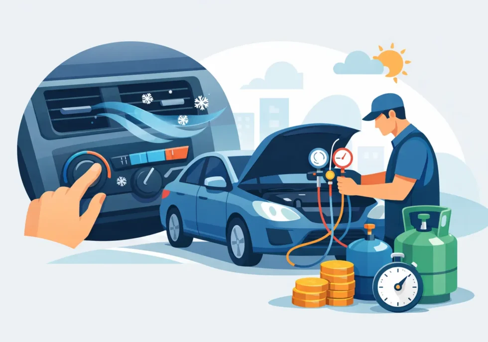 Car AC Gas Refill: Signs, Cost, and Timing