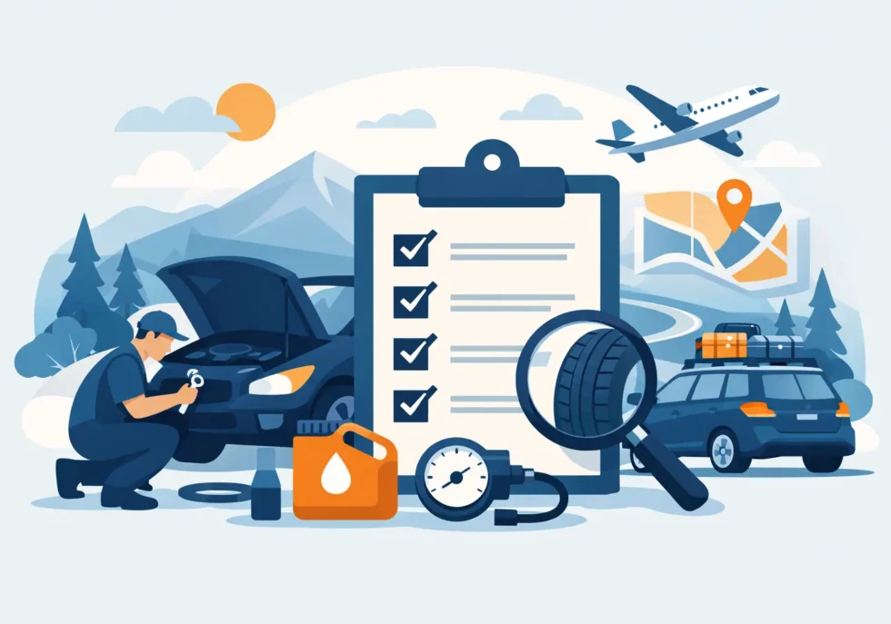 Car Inspection Before Long Trip Checklist