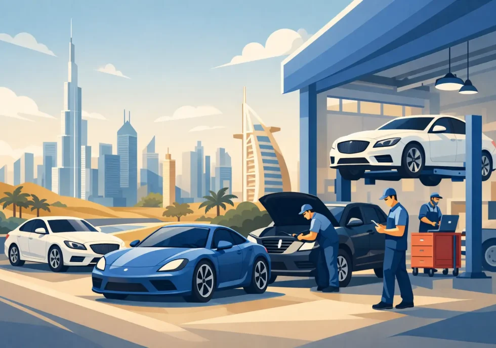 European Auto Repair Near Me in Dubai