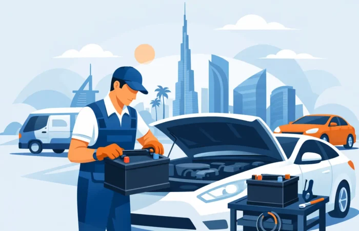Car Battery Replacement Service in Dubai
