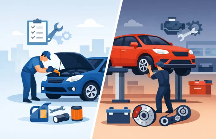 Minor Service vs Major: Which Visit Does Your Car Need?