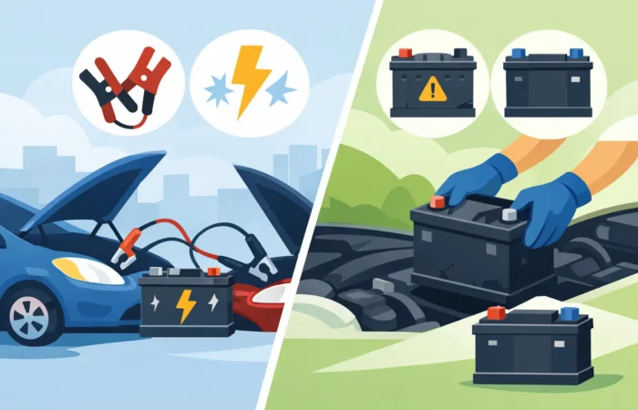 Battery Jump Start vs Replacement: Which Fix?